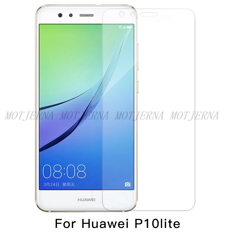 For P10 Lite 2 шт для Huawei P10 Lite glass HD Clear Анти-Царапины закаленное стекло для Huawei P10 Plus Полное покрытие экрана протектор на P10 пленка - Цвет: For P10 Lite