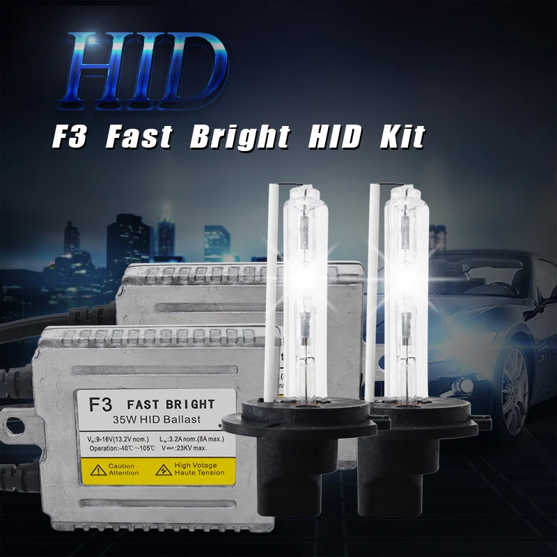 2020 SKYJOYCE 1 комплект Быстрый Яркий DLT F3B 35 Вт HID Комплект Высокое качество