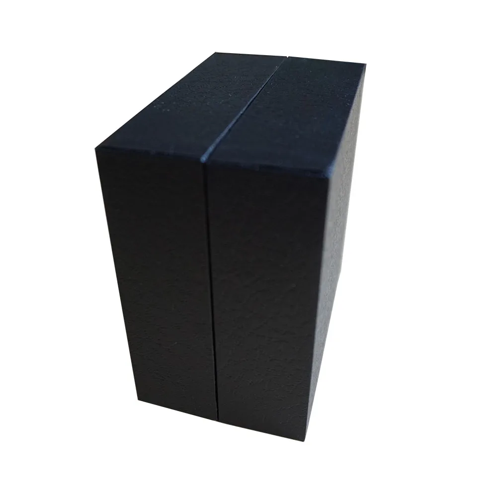 Wholesale/Custom logo/letters Clamshell Box Paper Plastic Black Watch Gift Promotion Case with Logo Jewelry Hour | Наручные часы