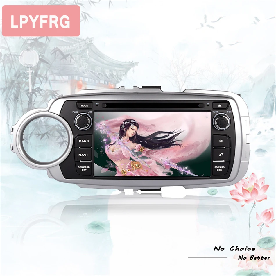 2DIN android 10 8 Core RAM 4 Гб ROM 64 автомобильный стерео экран радио для Toyota Yaris 2012-2019 DVD плеер