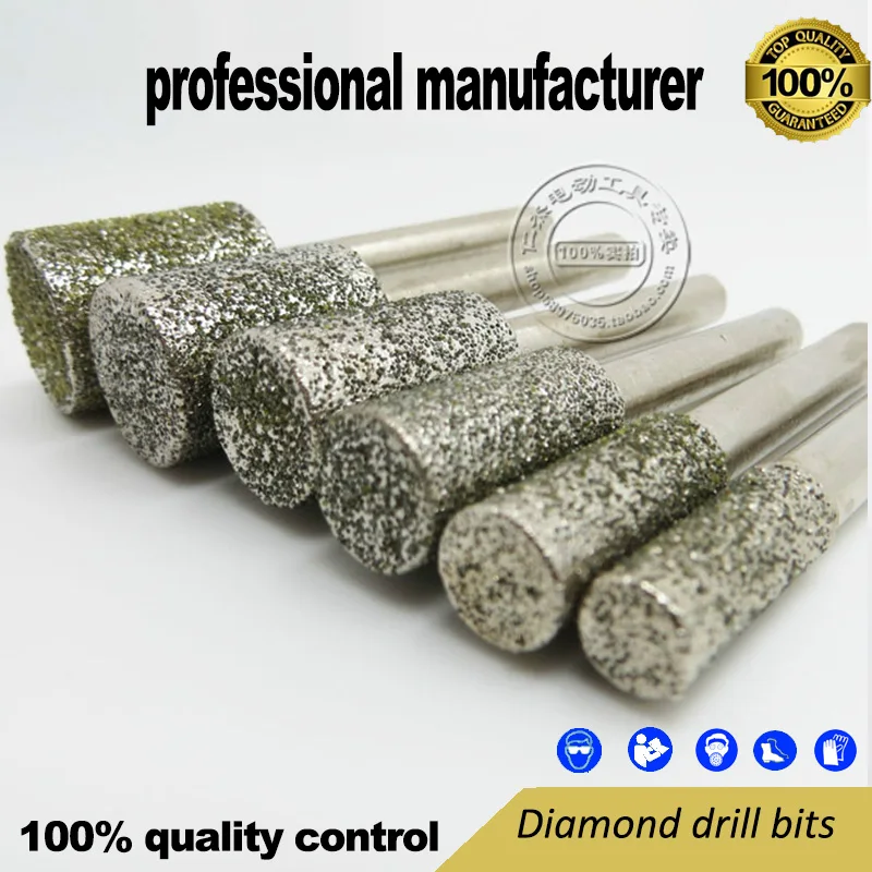 export quality for mini grinder tools 6pcs grinding kit made of 46# diamond and 6mm shank at good price for home use nail for steel al alloy window use nails for home decoration use at good price free shipping