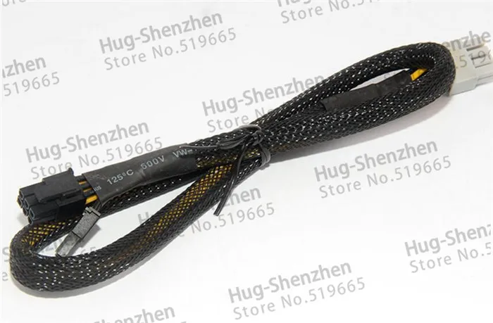 Черные туфли высокого качества с длинными рукавами 8 Булавки pci-e до (6 + 2) булавки