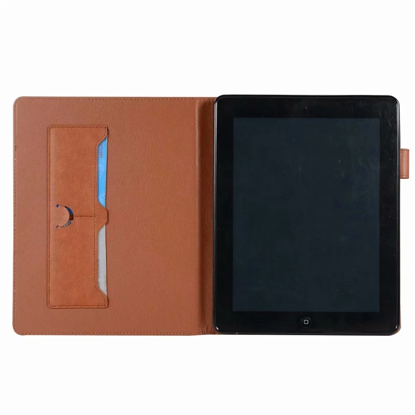 Планшет чехол для iPad 2/3/4 Искусственная кожа смарт-кошелек Fundas Защитная подставка