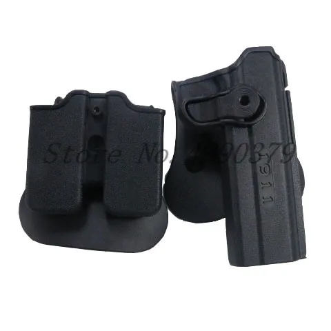 

1911 Holster Tactical Army CQC IMI Colt 1911 Holster Airsoft Military Paddle Pistol Gun Holster Hunting Gun Case Accessories