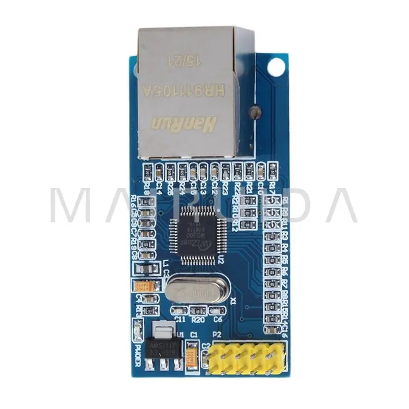 Новое Поступление 5 Шт. W5500 Ethernet Сетевые Модули TCP/IP 51/STM32 SPI Интерфейс для Высокое