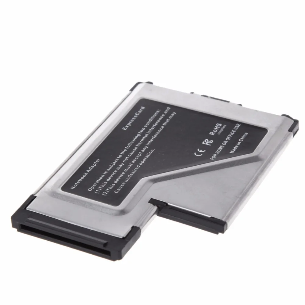 2 двухпортовый USB 3,0 HUB Express Card 54 мм скрытый адаптер с CD-диском для ноутбука