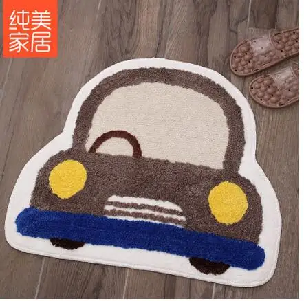 Милые картонные автомобильные коврики кухонный ковер для унитаза