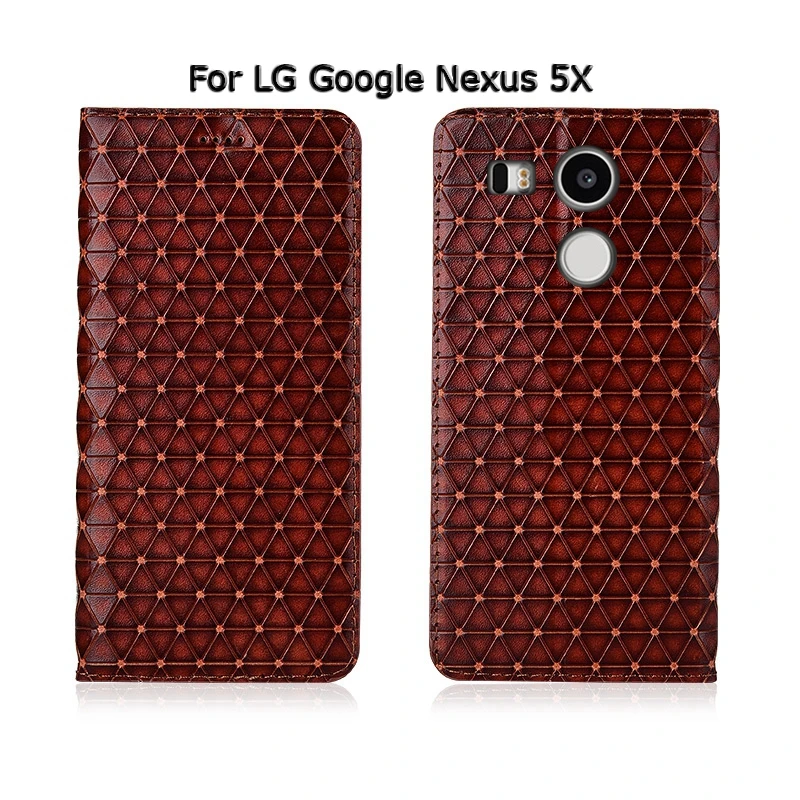 Верх из натуральной кожи для мобильного телефона чехол для LG Google Nexus 5 5X D820 D821 Флип Магнитный держатель карты сумка чехол для телефона