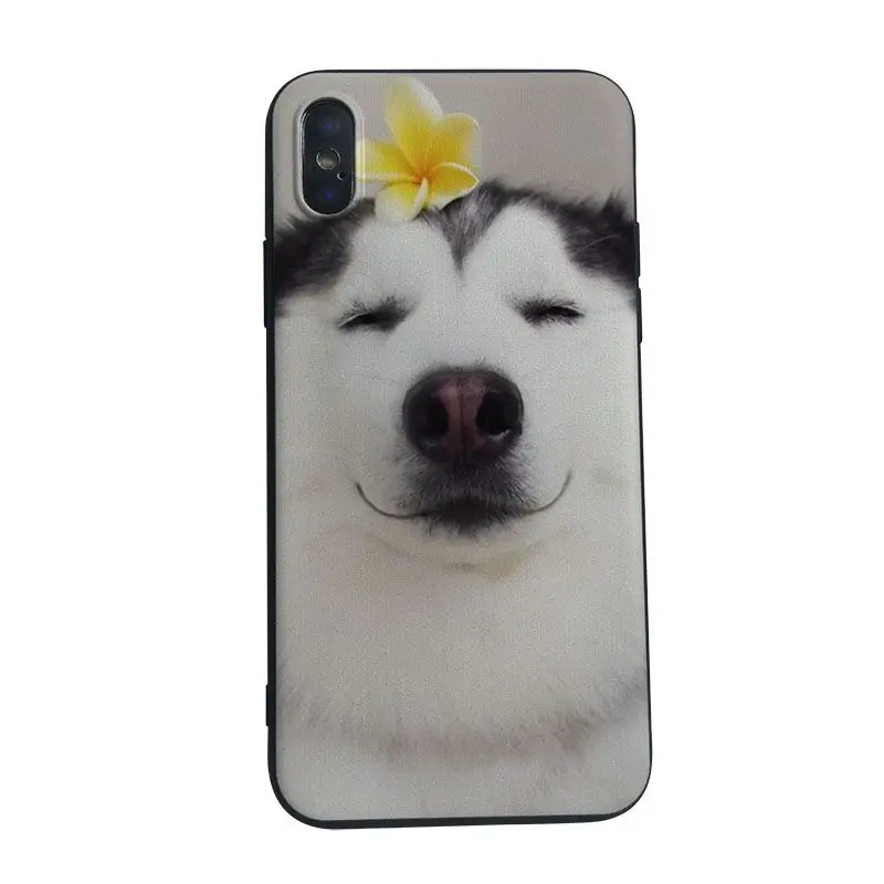 3 Милый чехол для телефона Yinuoda Husky для iPhone11 Pro Max 8 8plus 7 7plus 6 6plus 5 5S 5c SE Чехол для мобильного телефона - Цвет: 3