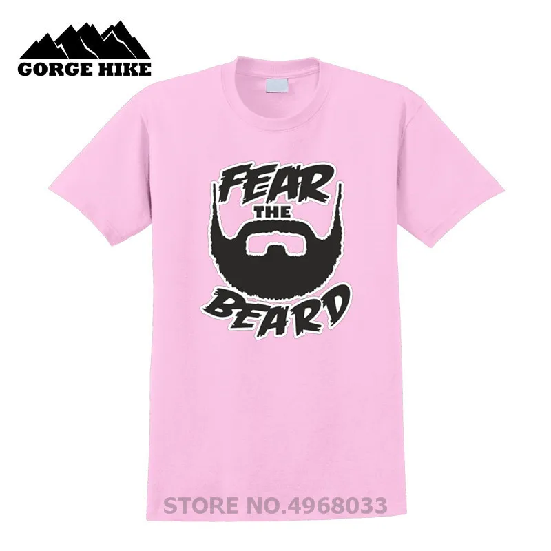 Футболка с принтом Fear The Beard футболка из 100% хлопка надписью I'm a Bearded модная