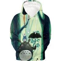2019 totoro 3d hoodies animation sweatshirt autumn winter mens long sleeve pullovers tracksuit plus size fashion 3d clothes
