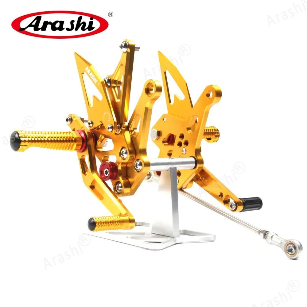 Arashi Z1000- CNC регулируемая подножка для KAWASAKI Z 1000 CNC Rearset подножки Z1000SX Ninja 1000