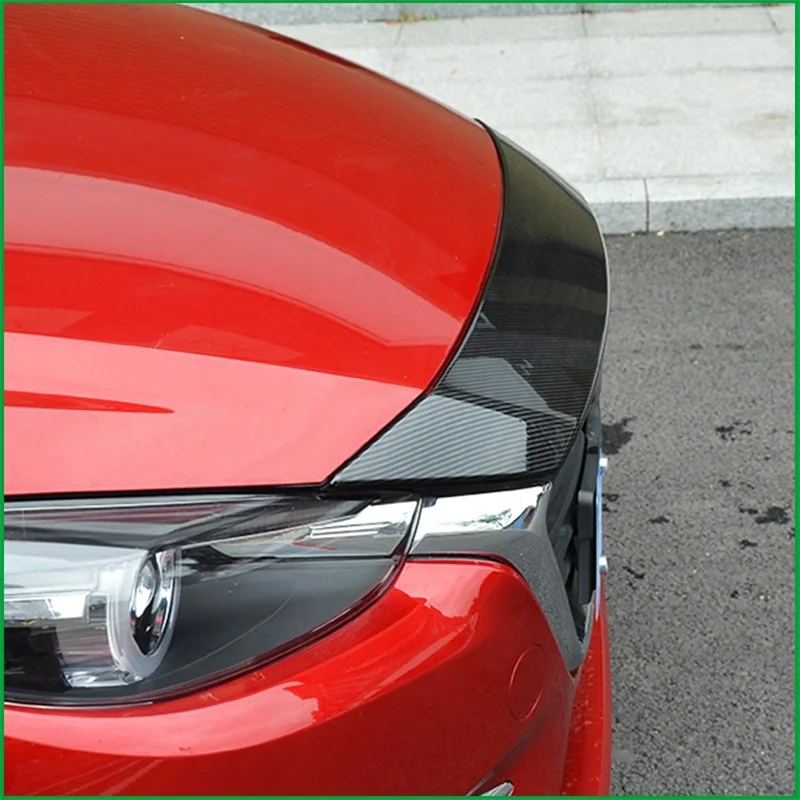 Стайлинг автомобиля накладка на головку для Mazda CX5 переднюю решетку кузова крышка