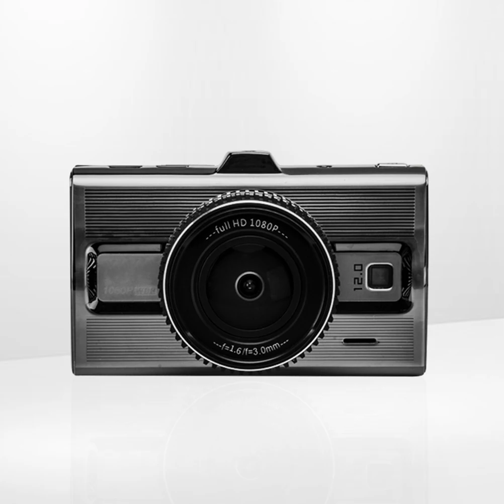 Двойная камера 1080 P Dash Cam Dashboard 170 широкоугольная циклическая запись g-сенсор
