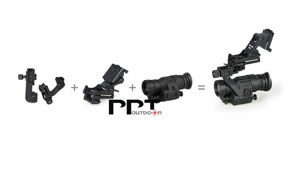 Тактический Airsoft крепление пнв цельнометаллический ОНВ Ночное видение шлем