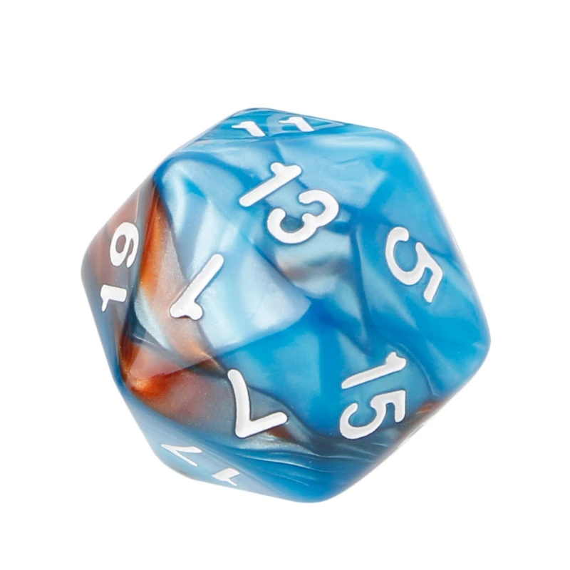 7 шт./компл. акриловые многогранные кости для настольных игр TRPG Dungeons And Dragons|Кубики|