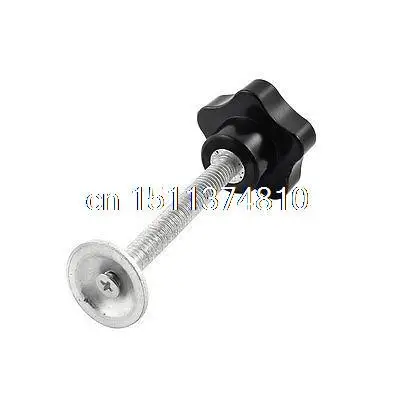 Резьбовой винт M8 на черном зажиме фотовысота 88 мм|screw bit|screw thread rolling machineknobs for cabinet