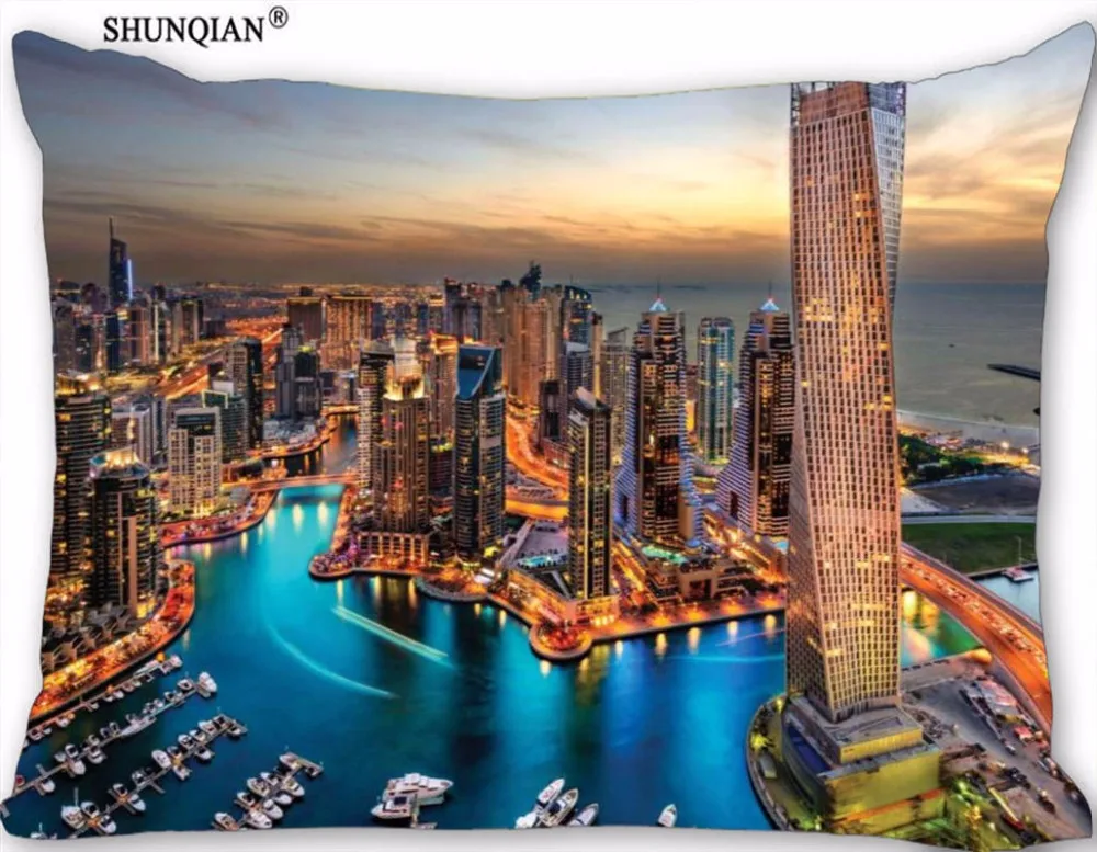 Новый Дубай Подушка Чехол на заказ Свадебная наволочка чехол Обложка подарок