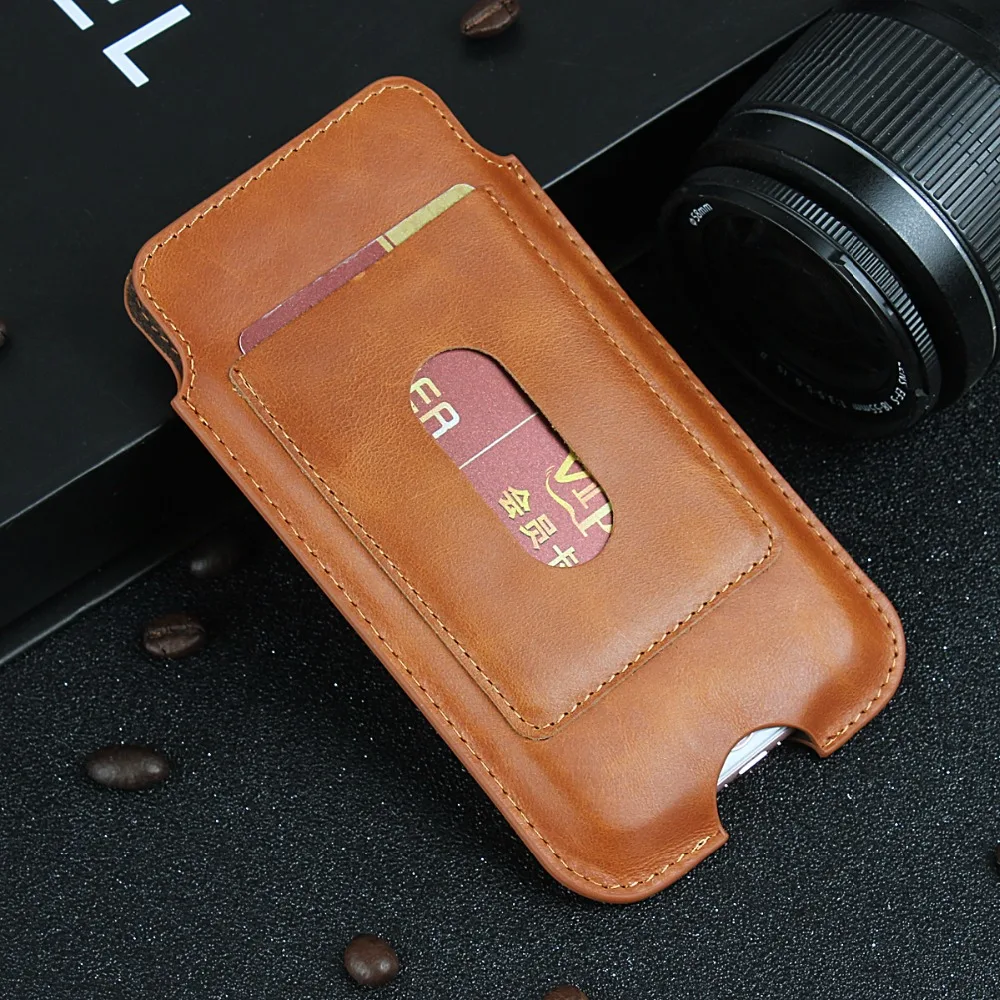 Универсальный Высококачественный чехол для сотового телефона с ремнем из