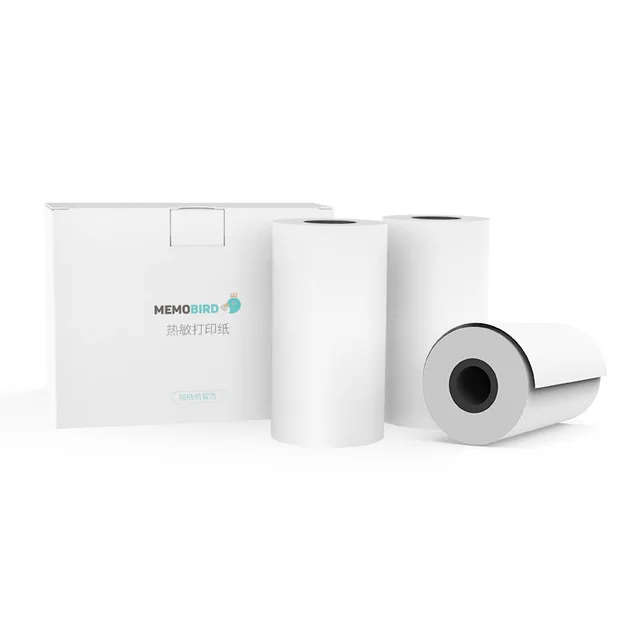 

Термобумага MEMOBIRD G3 GO, 57 х25 мм, 3 рулона, фотобумага без бисфенола