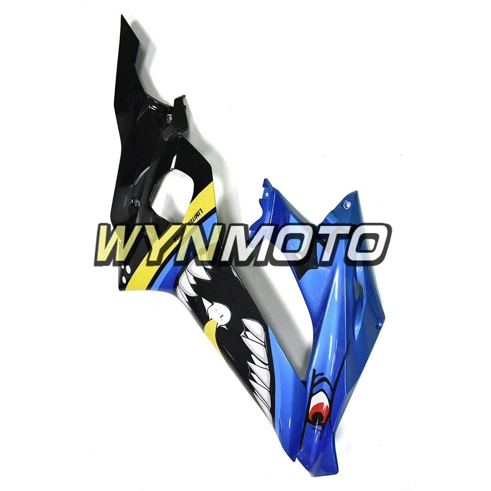 Полный комплект обтекателей для Yamaha R6 год впрыск АБС пластмасса полная панелей мотоцикл корпус цвет желтый, синий; размеры 34–43 Акула корпусов