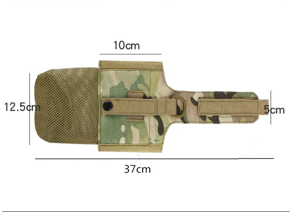 Военная мягкая нейлоновая складная сумка для чайника наружная охотничья