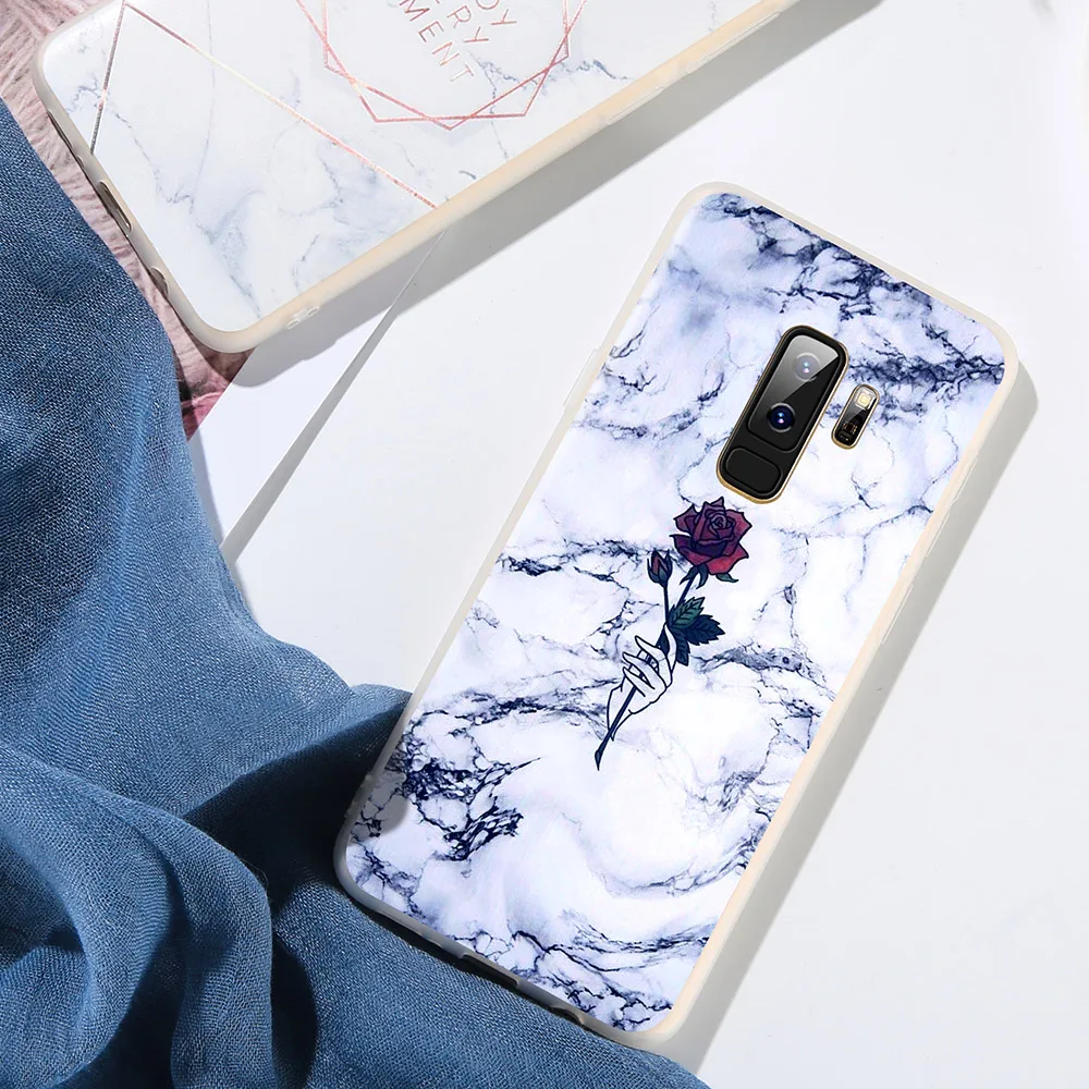 KISSCASE мраморный чехол для Samsung Galaxy S7 S8 S9 Plus Note 8 9 мягкий TPU силиконовый A3 A5 A7 J3 J5 J7 2016