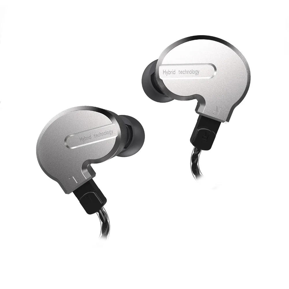 BQEYZ KB1 2DD + 1BA Гибридный привод металлические вкладыши наушники HIFI DJ Monito бег