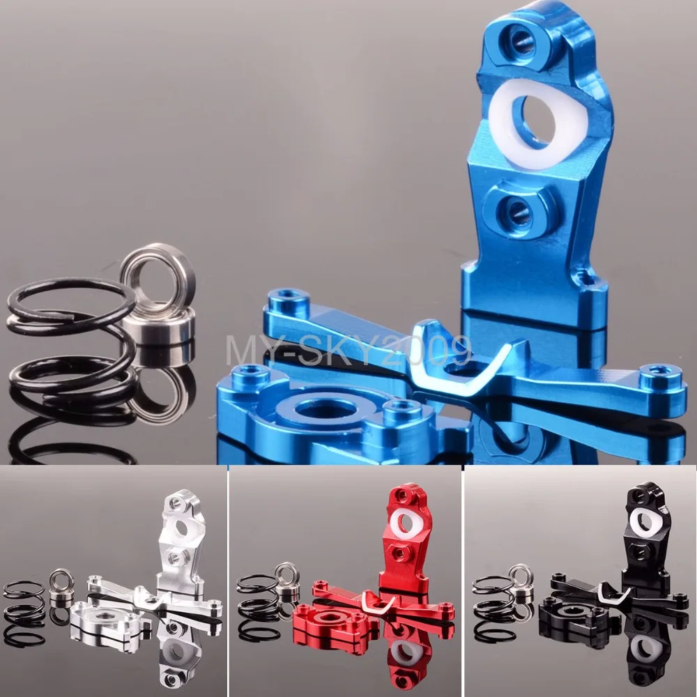 Алюминиевый руль в сборе #7043 для RC Traxxas 1/16 E Revo VXL / Slash 4WD/Frontier VXL|rc steering|traxxas 1/16traxxas e-revo