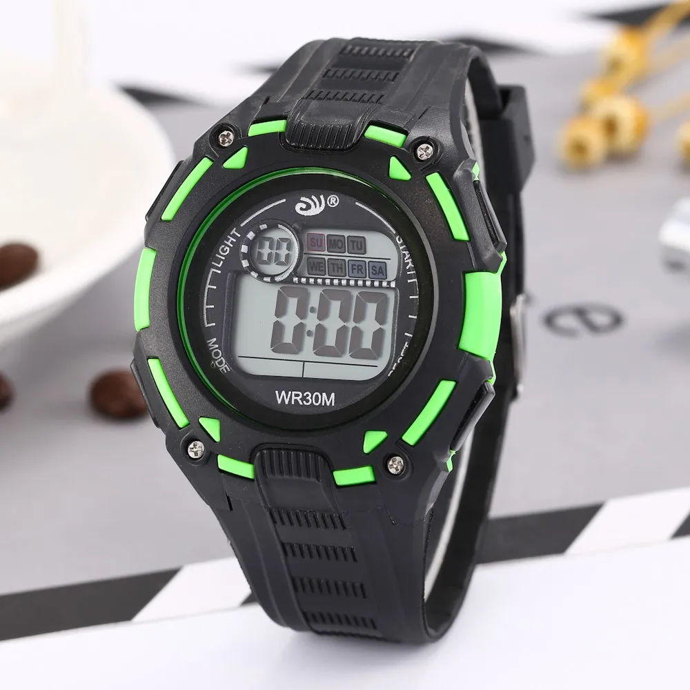 2019 многофункциональные водонепроницаемые мужские и женские спортивные часы с
