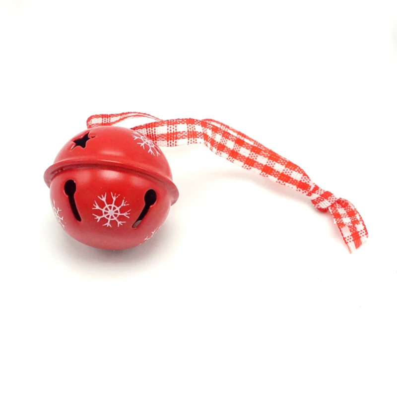 Новогоднее украшение для выведения токсинов 40 шт красная металлическая Снежинка