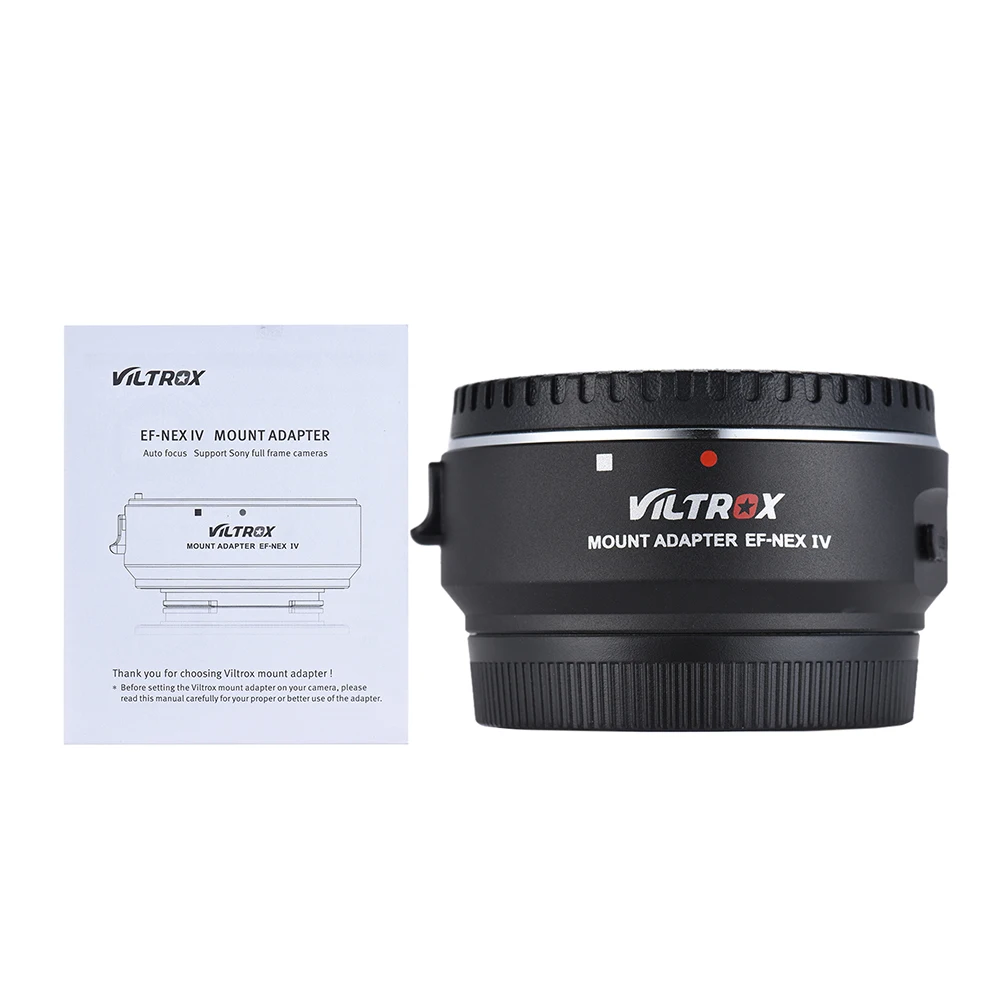 Viltrox EF-NEX IV Lens Mount Adapter Ring AF Auto Focus CDAF PDAF USB Upgrade for Canon Sony w/USB Switch | Электроника