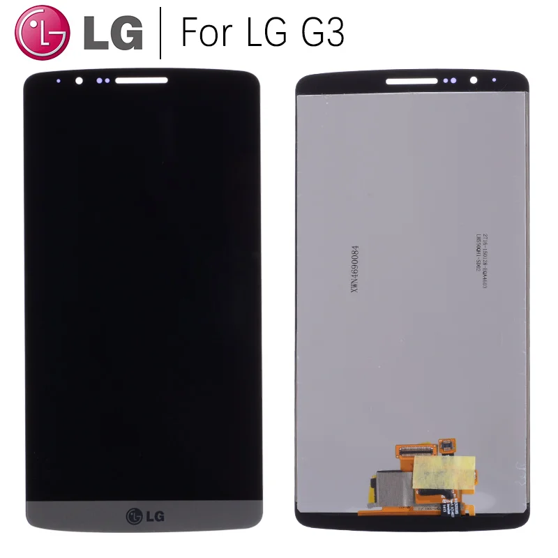 Оригинальный Дисплей для LG G3 ЖК дисплей Сенсорный экран планшета замена Экран D850