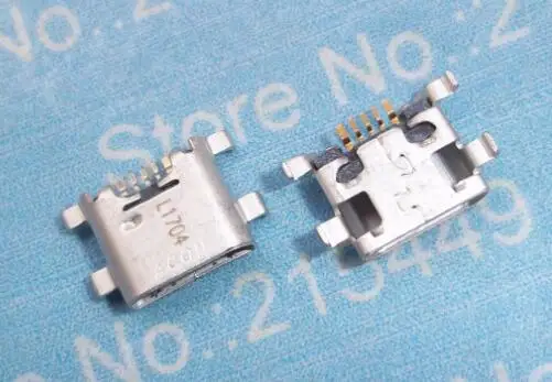 100 шт./лот Micro USB разъем для Huawei sophia-l07 P7 p7-l07 L09 L00 L05 g660-l075