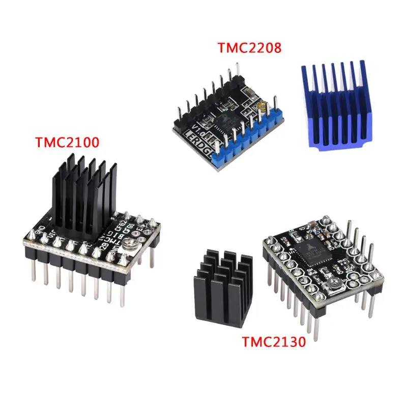 TMC2100 V1.3 TMC2130 TMC2208 шаговый двигатель бесшумный драйвер StepStick Бесшумная Отличная