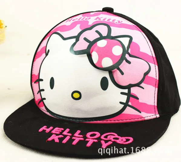 Новый стиль модная одежда для девочек летние рисунок Hello Kitty трехмерного