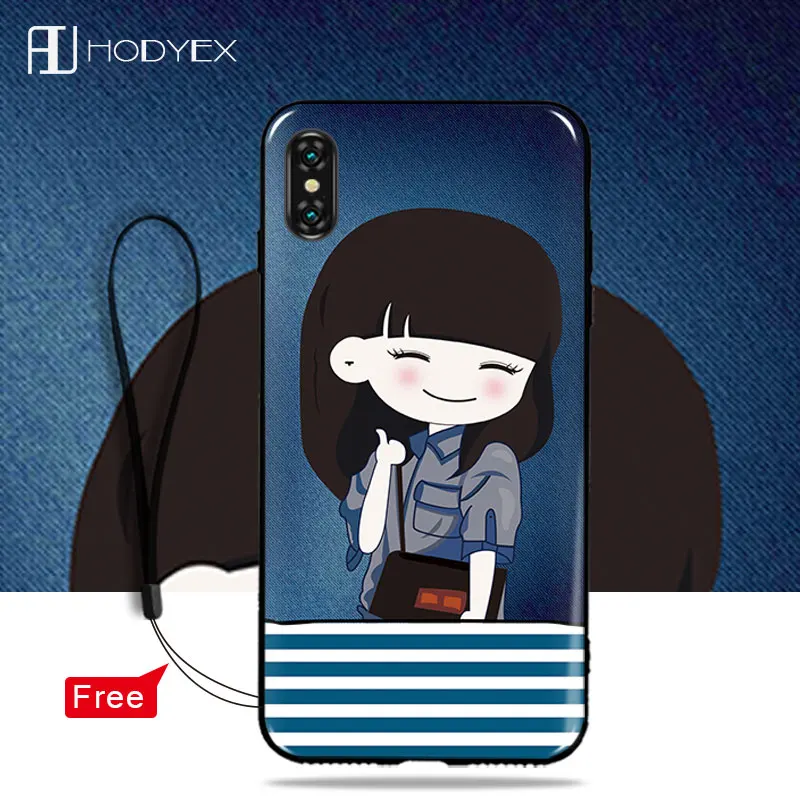 Pretty interesting Painted Lovers Phone Case For iphone 7 8 7plus X XS MAX XR 6s 6plus 5 5s 5se 8plus Silicone Back Cover |