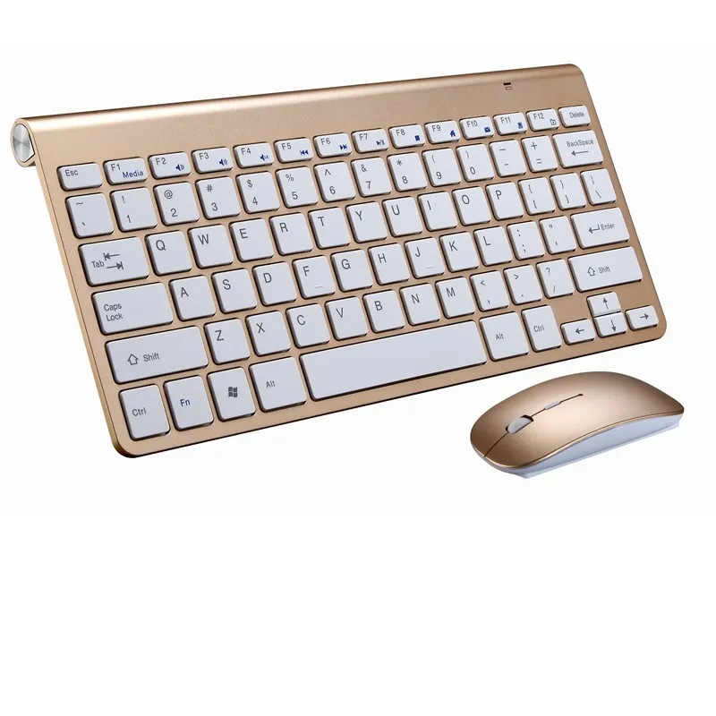 2018 ультра тонкий 2 4 г Беспроводной мини клавиатура K116 с Мышь для MACBOOK ноутбук ТВ BOX