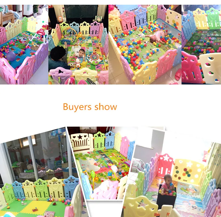 Игровой забор для детей множество комбинаций детский ползания ограждение