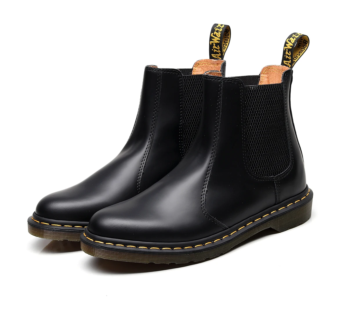 MINGPINSTYLE/Брендовые мужские ботинки кожаные оксфорды Челси doc martins зимние и женские