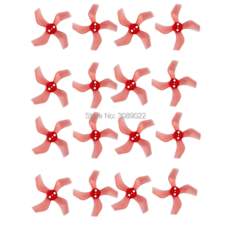 8Pairs Red 1mm 16 шт./8 пар пропеллер Gemfan 1636 4-paddle PC 1 мм/1,5 мм отверстие FPV пропеллер 40 мм 1,6 дюймов CW CCW реквизит для 80 мм FPV внутренняя рама - Цвет: 8Pairs Red 1mm