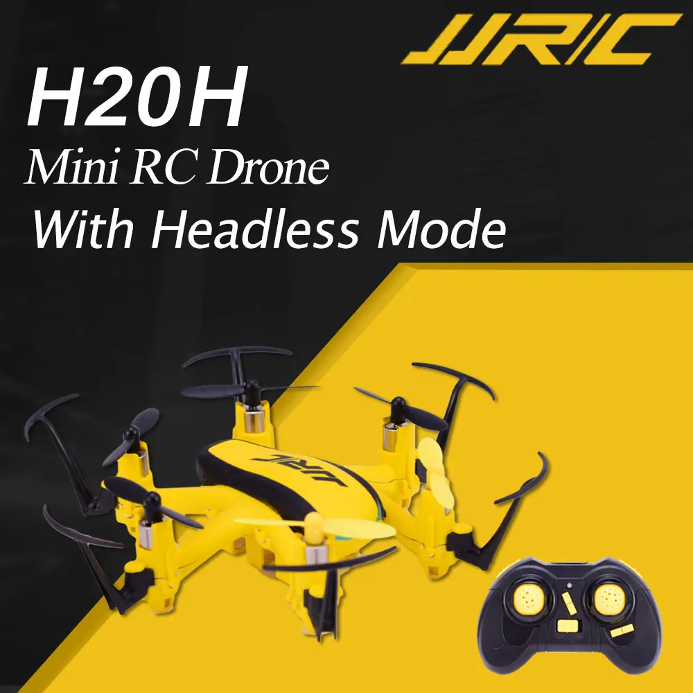 Оригинальный JJRC H20H 2 4G 4CH 6Axis мини Радиоуправляемый Дрон с безголовым режимом