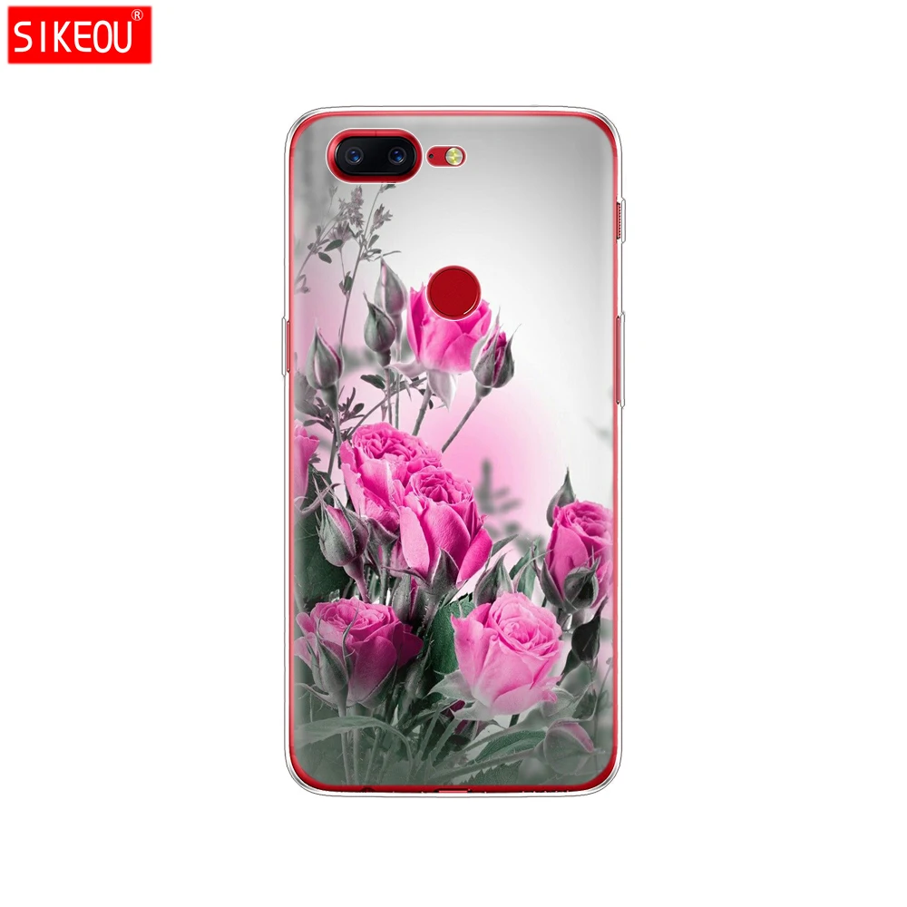 12072 Мягкий чехол из ТПУ для Oneplus 5T 5 3, Ультратонкий силиконовый чехол с цветным рисунком для телефона s, чехол для One Plus 5T 5 3, защитный чехол с цветком - Цвет: 12072