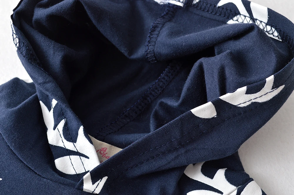 Комплекты одежды для новорожденных мальчиков и девочек 2 шт. толстовка с