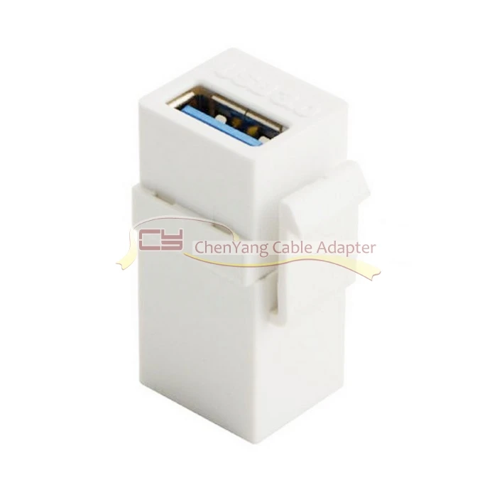 Белый USB 3 0 переходник адаптер Мама мама позолоченный Супер Скоростной