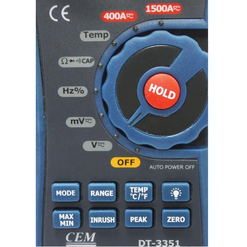 DT-3351 цифровой мультиметр AC/DC ture RMS зажим-измеритель AUTO 1500A 1000V | Инструменты