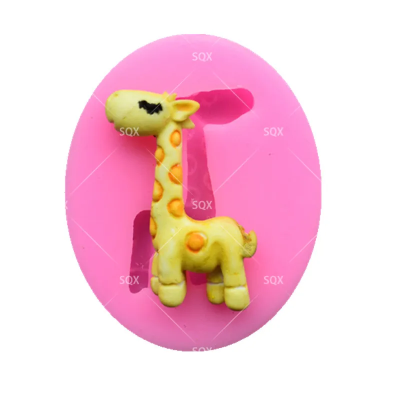 Форма для выпечки торта с жирафом силиконовая форма инструменты украшения
