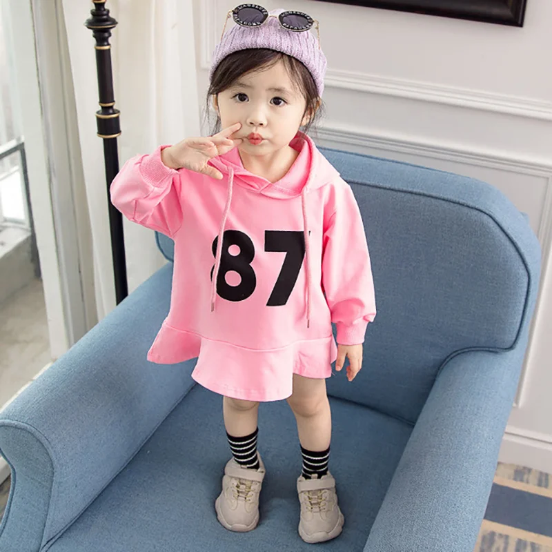 WOTTAGGA 2019 Girls Autumn Dress Baby Girl Clothes Vestidos Brand Kids Dresses for Costume Numbers Children Princess Cloth | Детская