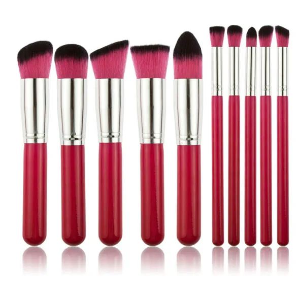 10 шт. набор для макияжа|cosmetic brush|makeup cosmetic brushesbrush kabuki |