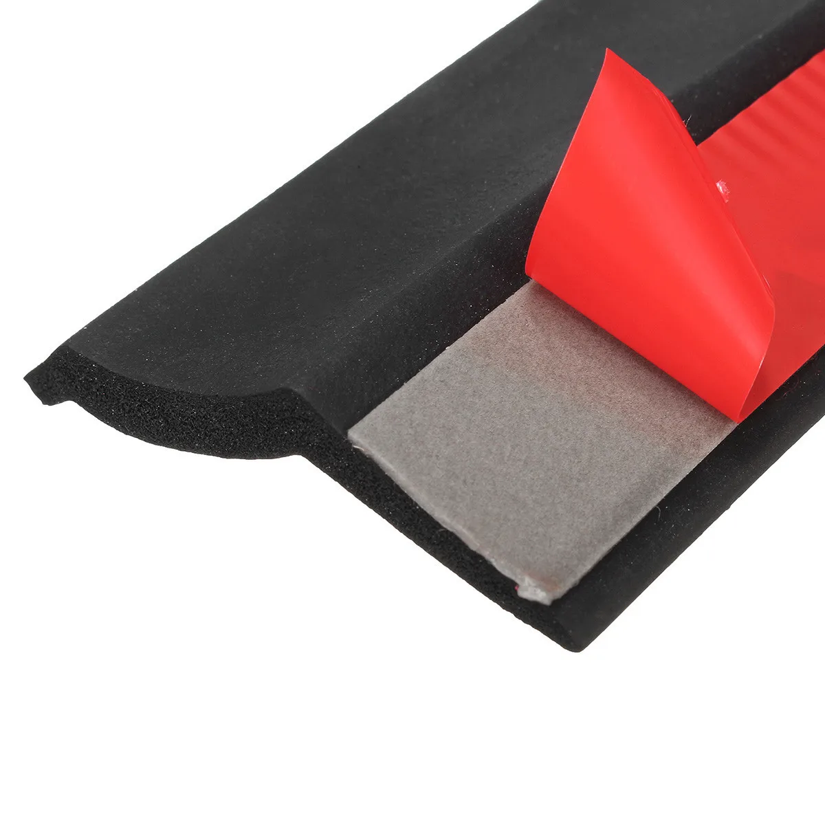 Красный черный Samurai углеродное волокно 2 5 м защита для переднего бампера